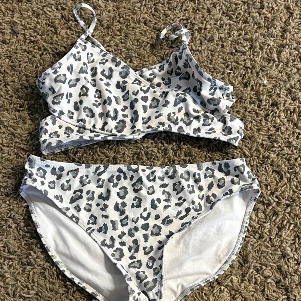 Leopard Print Bikini Set